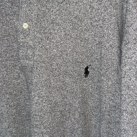 🌹Polo by Ralph Lauren Gray Polo Shirt for Men - Picture 3 of 5